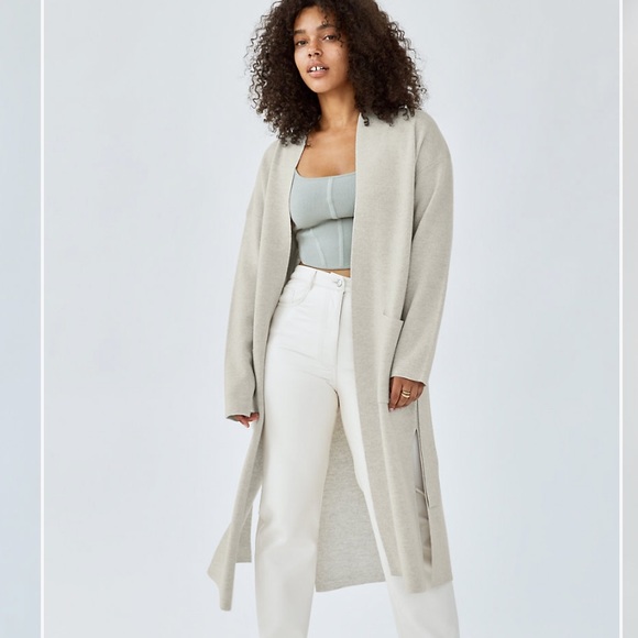 Aritzia Belize Belted Cardigan - Picture 3 of 8
